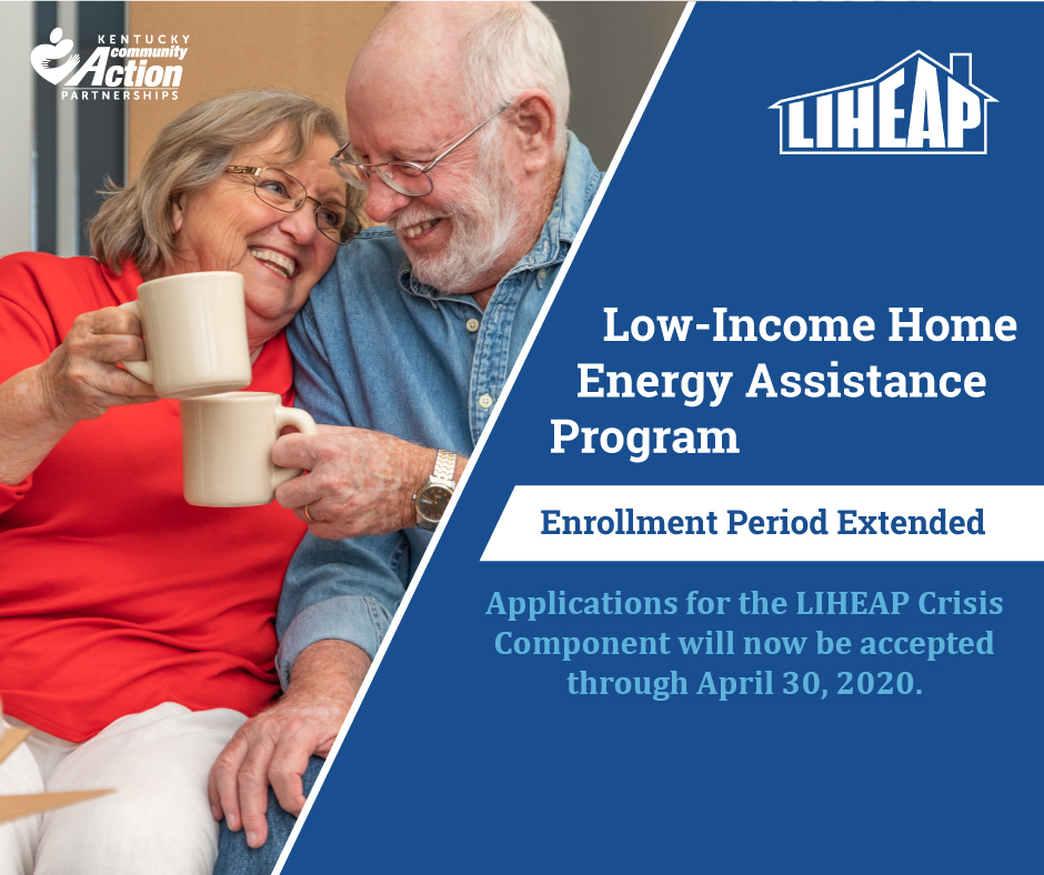 Enrollment Period for 2020 LIHEAP Crisis Component  Extended